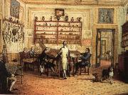 hans werer henze The mid-18th century a group of musicians take part in the main Chamber of Commerce fortrose apartment in Naples, Italy oil painting on canvas